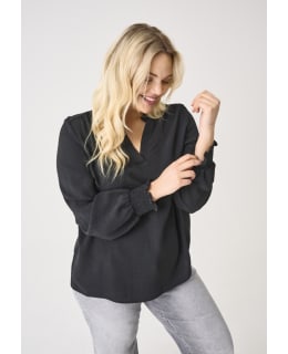 CARMAKOMA 15285157-BLA-50 BLOUSE OPEN Main Image