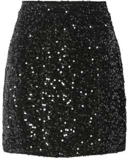 PIECES 17143411-BLA-SDE-M SKIRT FEM Main Image