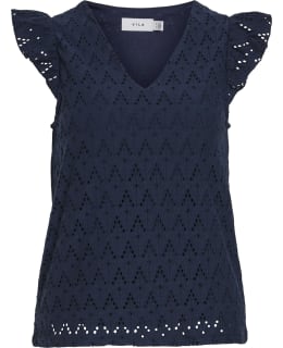 VILA 14104110-NAB-L BLOUSE CLOSED NECK Main Image