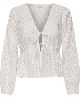 JDY 15341310-CLD-XS BLOUSE OPEN NECKLI Main Image