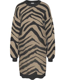 NM 27032655-BLA-DPA-L DRESS FEM KNIT Main Image