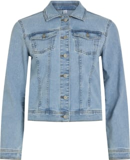 VILA 14103155-LBD-L JACKET FEM WOV Main Image