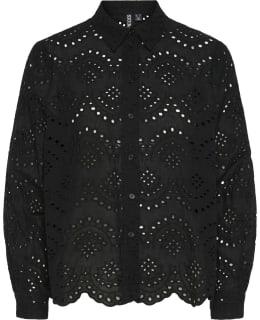 PIECES 17154747-BLA-XS SHIRT WITH SLEE Main Image