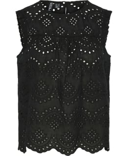 PIECES 17154746-BLA-XL BLOUSE OPEN NEC Main Image