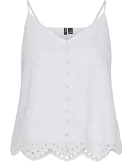 PIECES 17156563-BRW-XS BLOUSE OPEN NEC Main Image