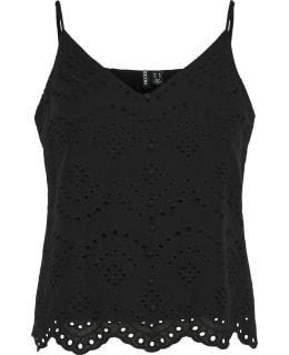 PIECES 17156563-BLA-XL BLOUSE OPEN NEC Main Image