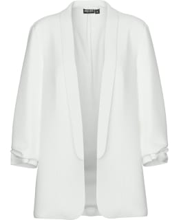 PIECES 17154738-BRW-M BLAZER FEM WOV Main Image