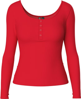 PIECES 17101437-LOL-M BLOUSE OPEN NECK Main Image
