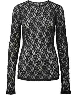 PIECES 17154478-BLA-L BLOUSE CLOSED NE Main Image