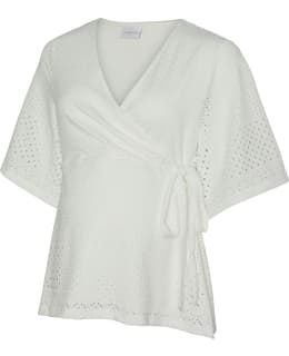 ML 20022118-SNW-XL BLOUSE OPEN NECKLIN Main Image