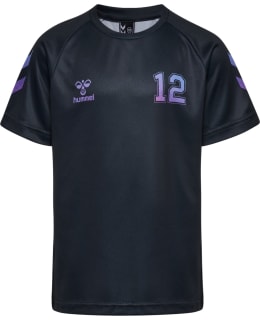 HUMMEL SHIMMER TEE JR 228564 BLK/CAY 116 Main Image