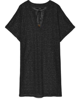 VM 10325039-BLA-M DRESS FEM KNIT Main Image