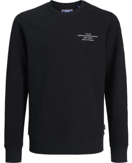 JJJ 12274727-BLA-140 SWEAT MALE KNIT Main Image