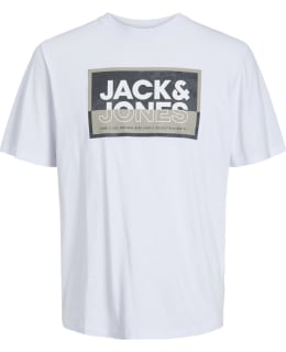 JJJ 12257420-WHI-116 T-SHIRT MALE KNIT Main Image