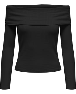 JDY 15344029-BLA-XL BLOUSE OFF SHOULDE Main Image