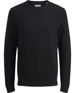 JJ 12278962-BLA-M PULLOVER MALE KNIT Main Image