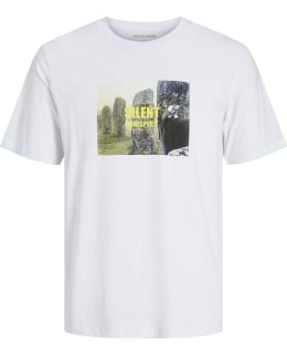 JJ 12278540-WHI-XXL T-SHIRT MALE KNIT Main Image