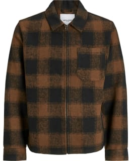 JJ 12279410-MOR-CHE-XL SHACKET MALE WOV Main Image