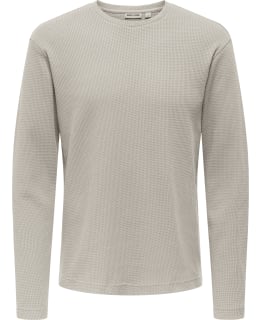 ONS 22034331-SIL-L T-SHIRT MALE KNIT Main Image