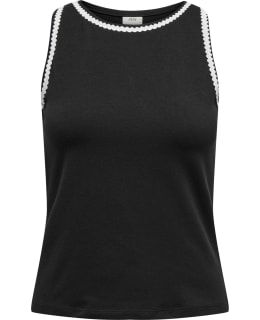 JDY 15348401-BLA-TDE-S TANK TOP FEM KNIT Main Image