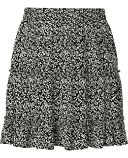PIECES 17156467-BLA-RAO-M SKIRT FEM WOV Main Image