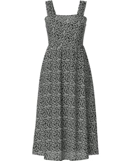 PIECES 17158147-BLA-RAO-L DRESS FEM WOV Main Image