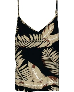 VM 10297362-BLA-IAO-XL SINGLET FEM WOV Main Image