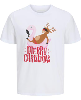 JJ 12279224-WHI-XXL T-SHIRT MALE KNIT Main Image