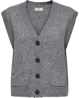 JDY 15354100-MGM-L VEST FEM KNIT Main Image