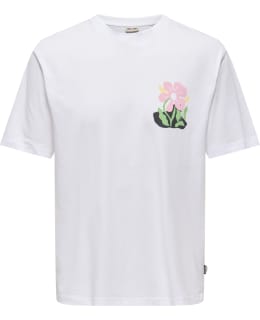 ONS 22029734-WHI-4FL-XL T-SHIRT MALE KNI Main Image