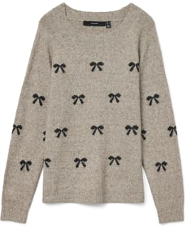 VM 10330790-MOR-SDE-XS PULLOVER FEM KNIT Main Image