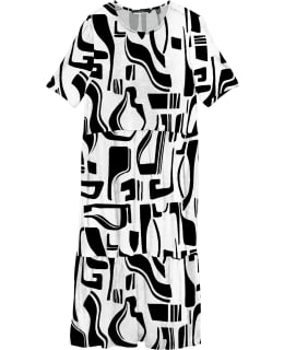 VM 10304958-BLA-TAO-M DRESS FEM KNIT Main Image