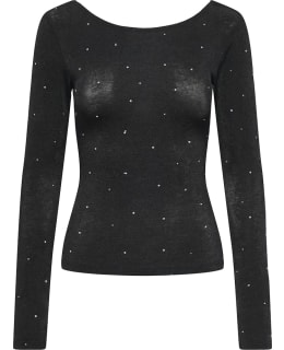 JDY 15355969-BLA-SDE-S BLOUSE CLOSED N Main Image