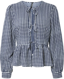 PIECES 17160302-MAB-ECH-XS BLOUSE OPEN Main Image