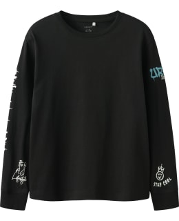 NI 13245373-BLA-116 T-SHIRT MALE KNIT Main Image