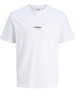 JJJ 12279577-WHI-140 T-SHIRT MALE KNIT Main Image