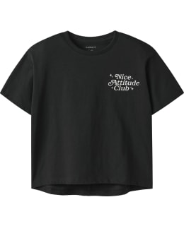 NI 13245586-BLA-116 T-SHIRT FEM KNIT Main Image