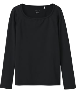 NI 13244715-BLA-116 T-SHIRT FEM KNIT Main Image