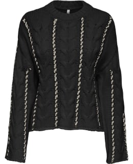 ONLY 15350461-BLA-EDE-XS PULLOVER FEM KN Main Image