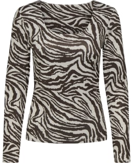 ONLY 15354789-DEM-ZEB-M BLOUSE CLOSED Main Image