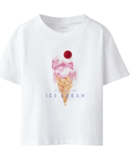 NI 13248476-BRW-80 T-SHIRT FEM KNIT Main Image