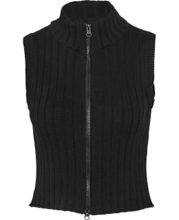 NM 27034696-BLA-XS VEST FEM KNIT Main Image