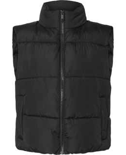 PIECES 17159056-BLA-L VEST PADDED FEM Main Image