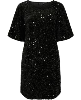 PIECES 17160944-BLA-SDE-XS DRESS FEM Main Image