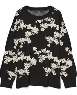 VM 10331450-BLA-RDE-L PULLOVER FEM Main Image