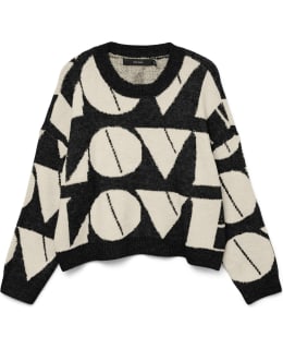VM 10331432-BLA-EDE-S PULLOVER FEM Main Image
