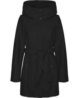 VM 10332394-BLA-50 COAT FEM KNIT Main Image