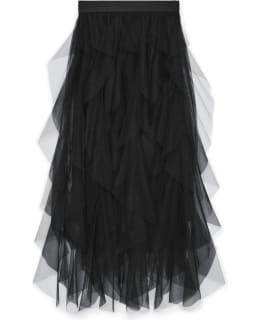 VM 10336511-BLA-XS SKIRT FEM WOV Main Image