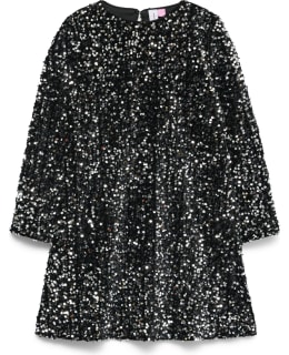 VMG 10337399-BLA-SIS-128 DRESS FEM KNIT Main Image