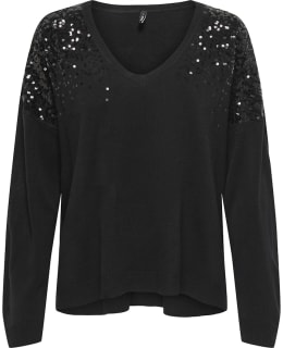 ONLY 15359241-BLA-SDE-L PULLOVER FEM KNI Main Image